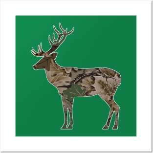 Camo Deer - 6 Posters and Art